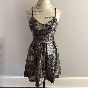 Black and gold dress size small